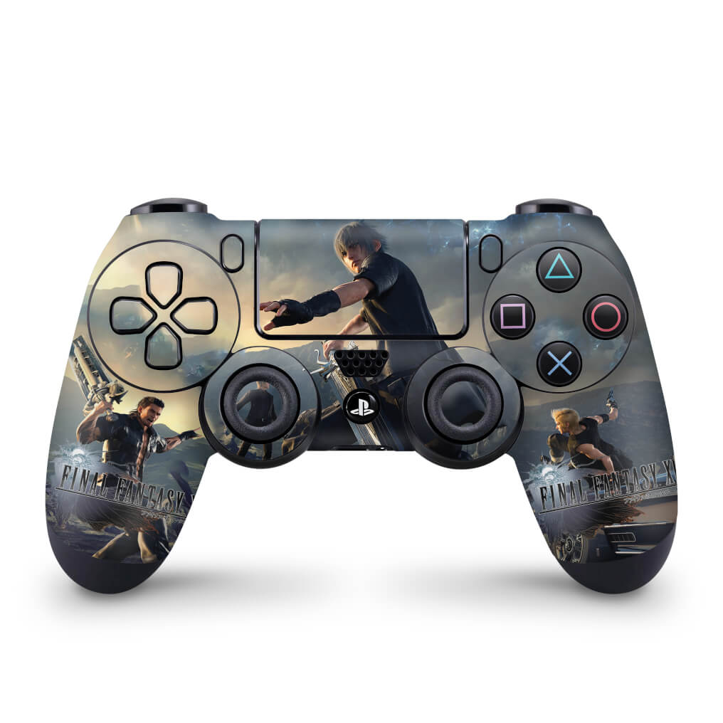 Skin Anti-Rage PS4 Controle - Final Fantasy XV #B - Pop Arte Skins