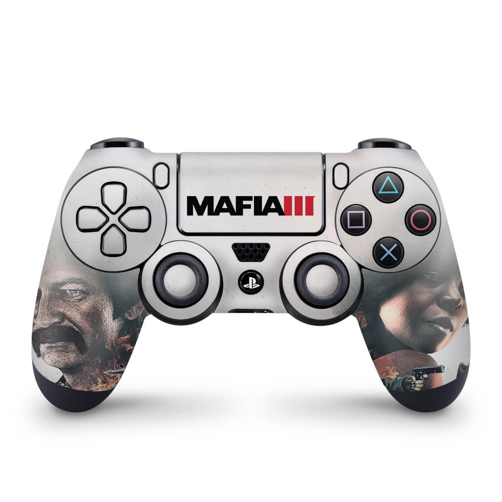 Skin Anti-Rage PS4 Controle - Mafia 3 - Pop Arte Skins