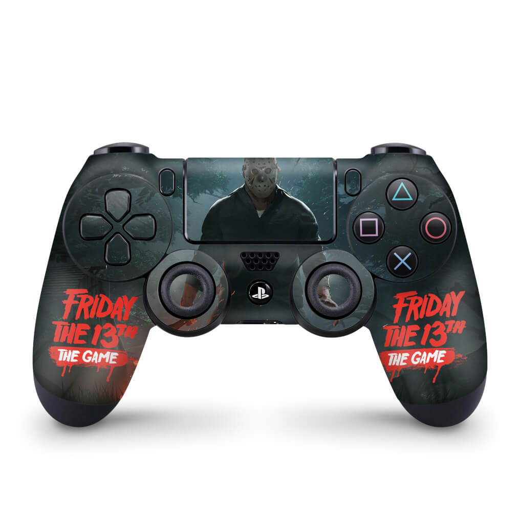 Skin Anti-Rage PS4 Controle - Friday the 13th The game Sexta-Feira 13 - Pop Arte Skins