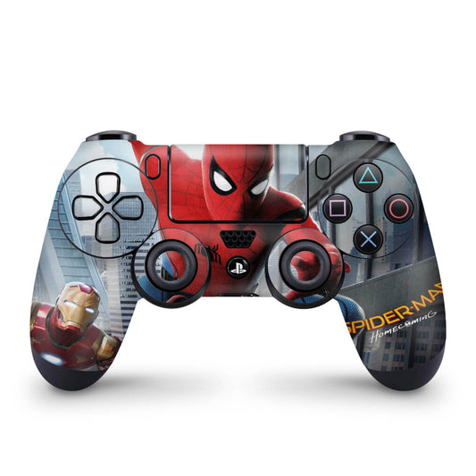 Skin Anti-Rage PS4 Controle - Spiderman - Homem Aranha Homecoming