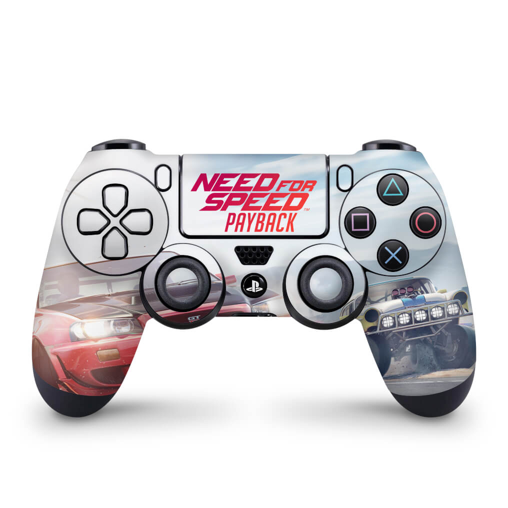 Skin Anti-Rage PS4 Controle - Need For Speed Payback - Pop Arte Skins