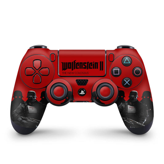 Skin Anti-Rage PS4 Controle - Wolfenstein 2 New Order