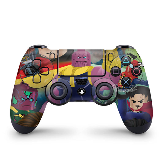 Skin Anti-Rage PS4 Controle - Lego Avengers Vingadores