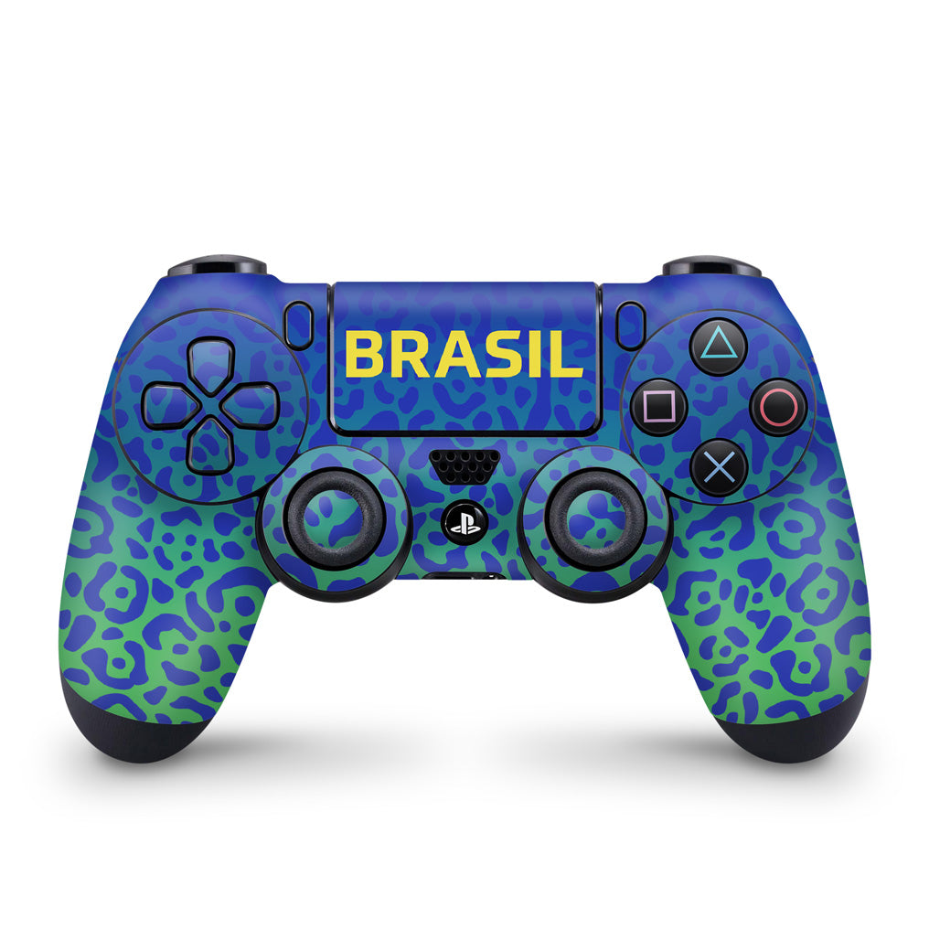 Skin Anti-Rage PS4 Controle - Brasil - Pop Arte Skins