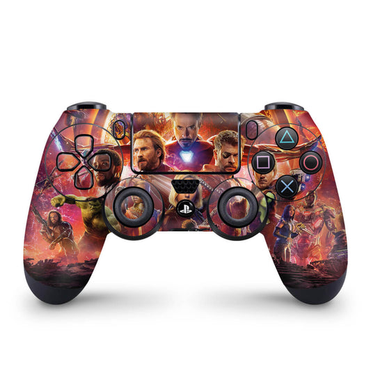 Skin Anti-Rage PS4 Controle - Os Vingadores: Guerra Infinita