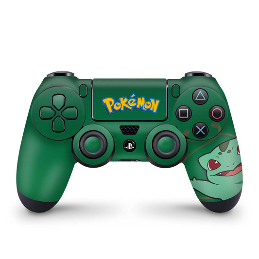 Skin Anti-Rage PS4 Controle - Pokemon Bulbasaur