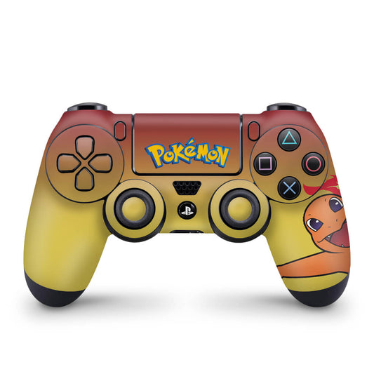 Skin Anti-Rage PS4 Controle - Pokemon Charmander