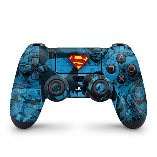 Skin Anti-Rage PS4 Controle - Super Homem Superman Comics