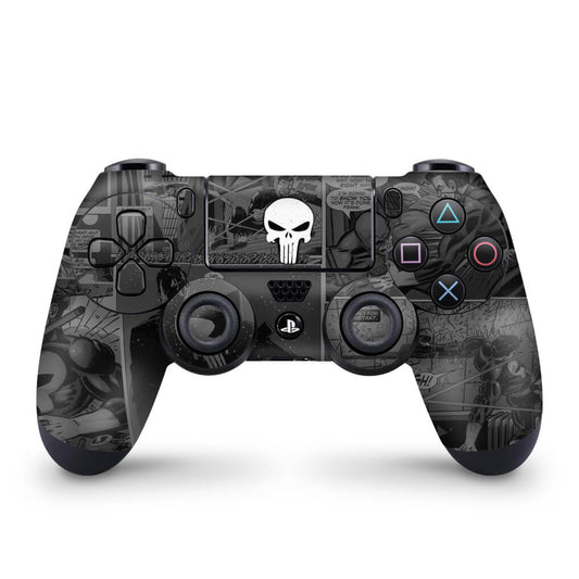 Skin Anti-Rage PS4 Controle - The Punisher Justiceiro Comics