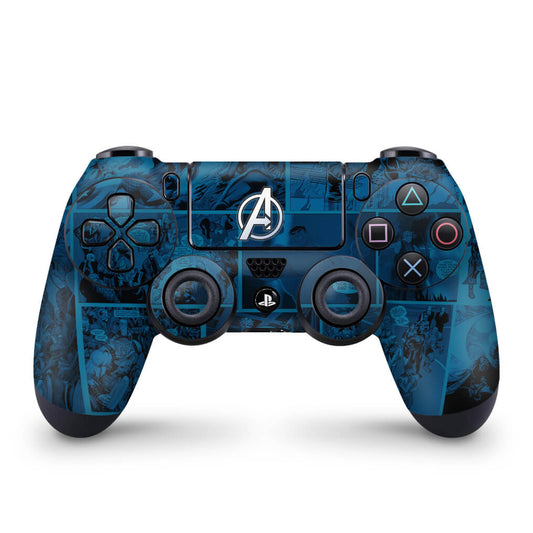 Skin Anti-Rage PS4 Controle - Avengers Vingadores Comics