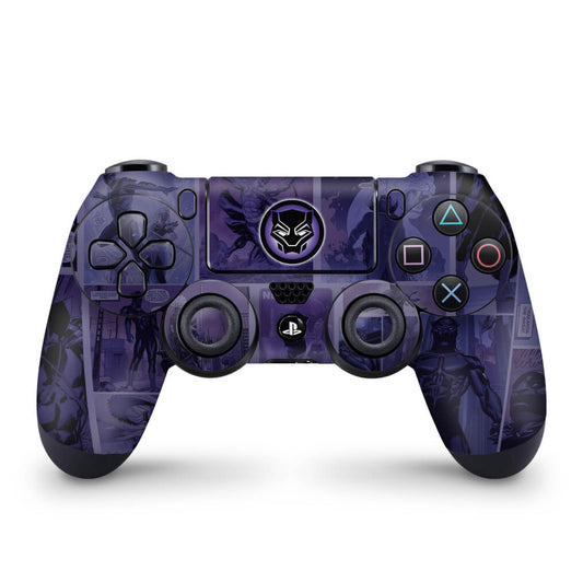 Skin Anti-Rage PS4 Controle - Pantera Negra Comics