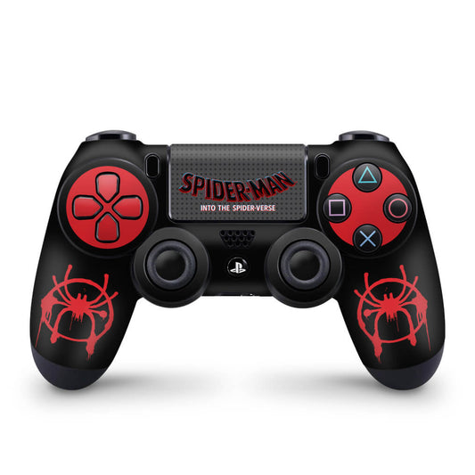 Skin Anti-Rage PS4 Controle - Homem-Aranha no Aranhaverso