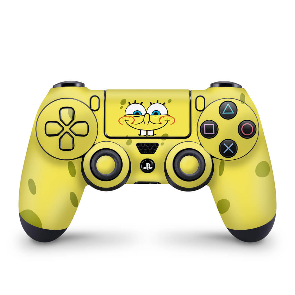 Skin Anti-Rage PS4 Controle - Bob Esponja - Pop Arte Skins