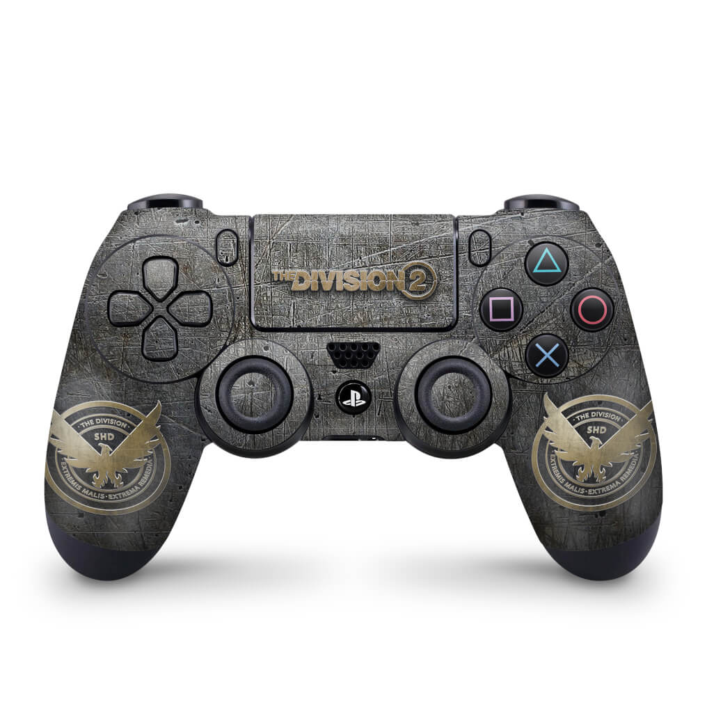 Skin Anti-Rage PS4 Controle - The Division 2 - Pop Arte Skins