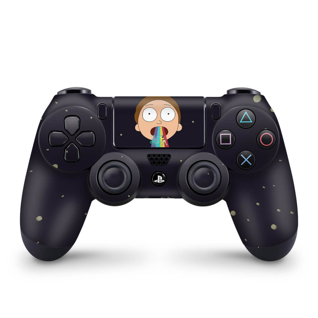 Skin Anti-Rage PS4 Controle - Morty Rick and Morty - Pop Arte Skins