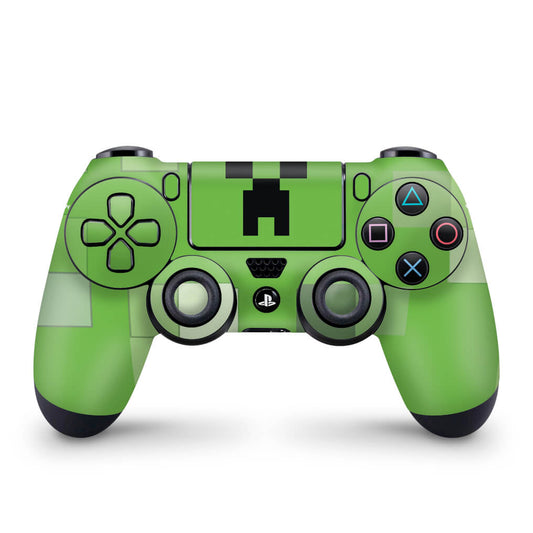 Skin Anti-Rage PS4 Controle - Creeper Minecraft