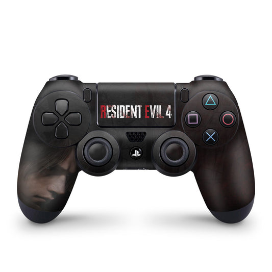 Skin Anti-Rage PS4 Controle - Resident Evil 4 Remake