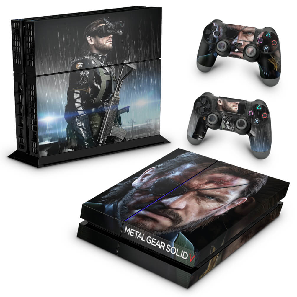 Skin Anti-Rage PS4 Fat - Metal Gear Solid V - Pop Arte Skins