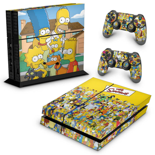 Skin Anti-Rage PS4 Fat - The Simpsons