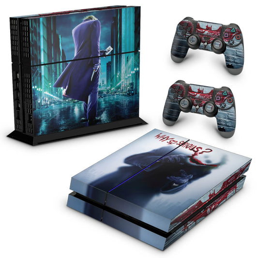 Skin Anti-Rage PS4 Fat - Coringa Joker
