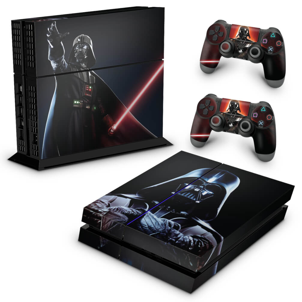 Skin Anti-Rage PS4 Fat - Star Wars - Darth Vader - Pop Arte Skins