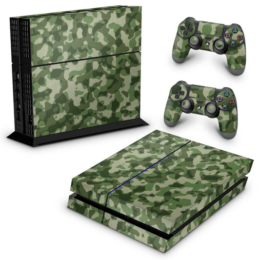 Skin Anti-Rage PS4 Fat - Camuflagem Exercito