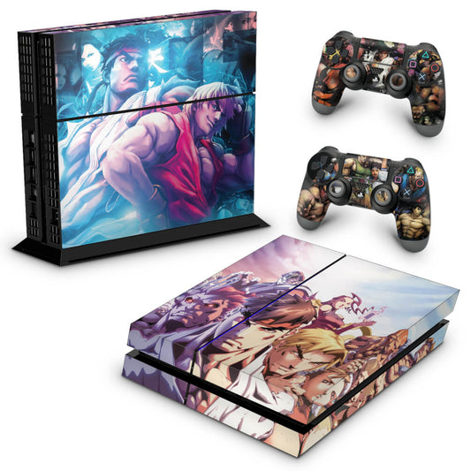 Skin Anti-Rage PS4 Fat - Street Fighter