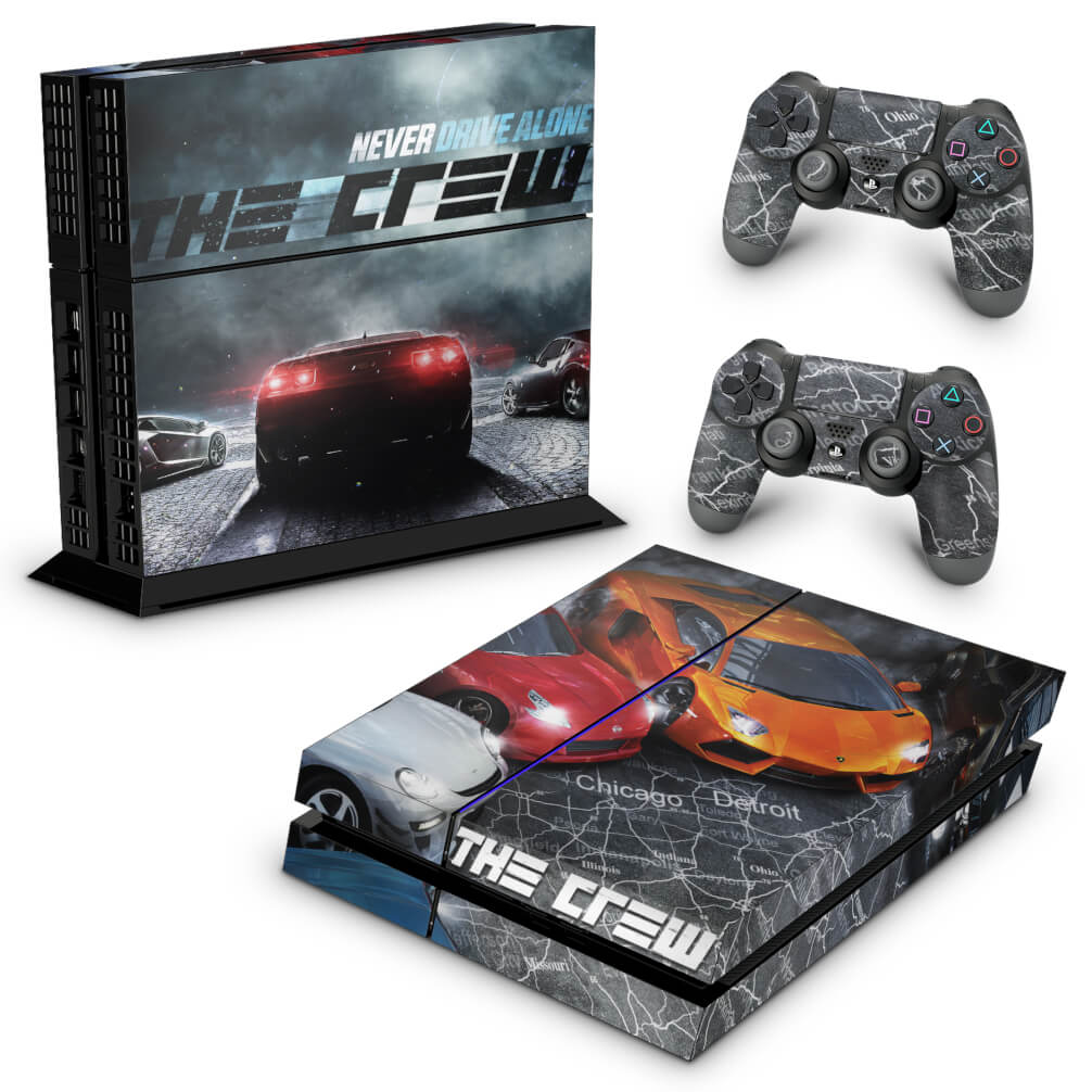 Skin Anti-Rage PS4 Fat - The Crew - Pop Arte Skins