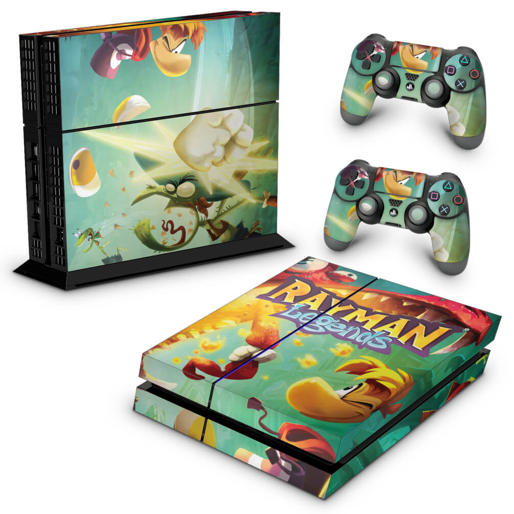 Skin Anti-Rage PS4 Fat - Rayman Legends - Pop Arte Skins
