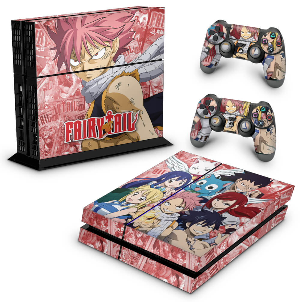 Skin Anti-Rage PS4 Fat - Fairy Tail - Pop Arte Skins