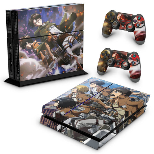 Skin Anti-Rage PS4 Fat - Attack On Titan - shingeki no kyojin #A