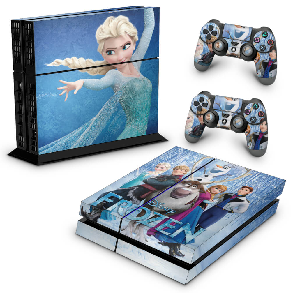 Skin Anti-Rage PS4 Fat - Frozen - Pop Arte Skins