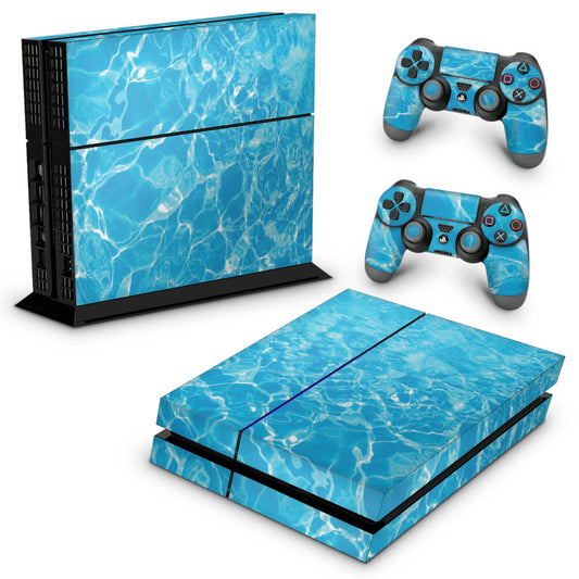 Skin Anti-Rage PS4 Fat - Aquático Água
