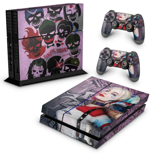 Skin Anti-Rage PS4 Fat - Esquadrão Suicida #C