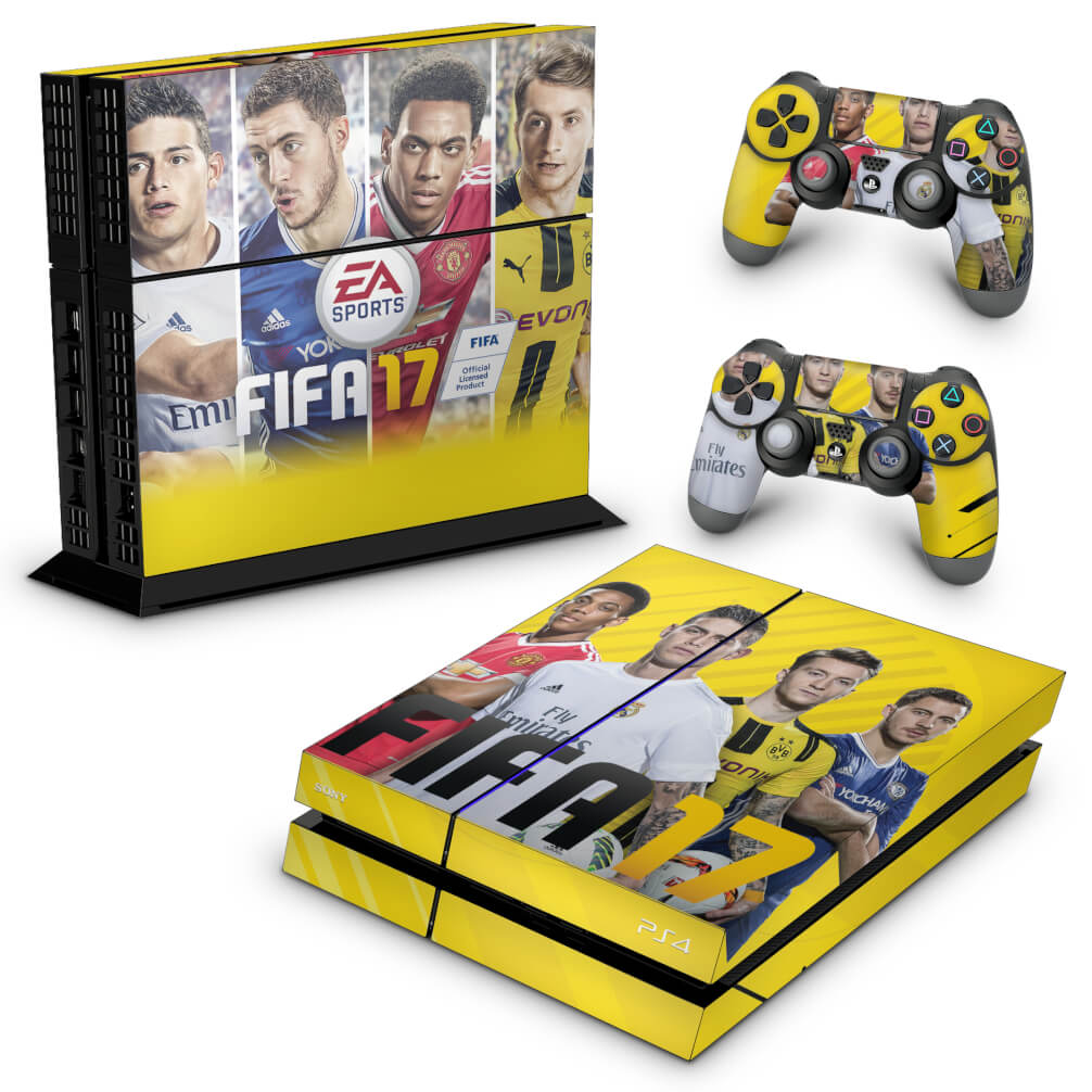 Skin Anti-Rage PS4 Fat - Fifa 17 - Pop Arte Skins