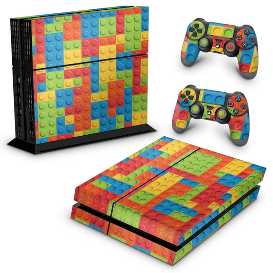 Skin Anti-Rage PS4 Fat - Lego peça