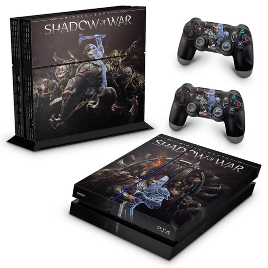 Skin Anti-Rage PS4 Fat - Shadow of War