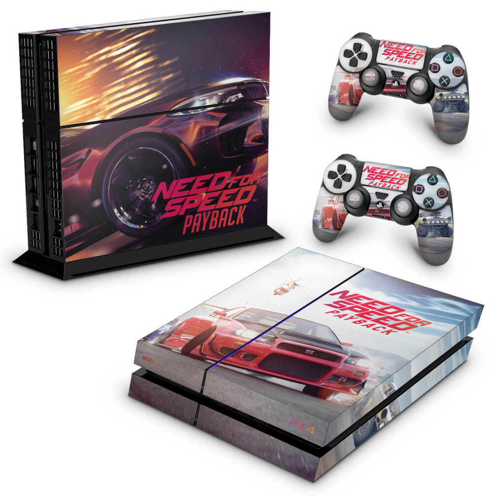 Skin Anti-Rage PS4 Fat - Need For Speed Payback - Pop Arte Skins