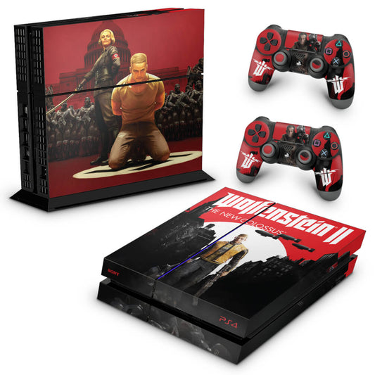 Skin Anti-Rage PS4 Fat - Wolfenstein 2 New Order