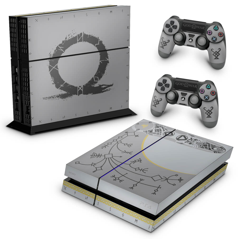 Skin Anti-Rage PS4 Fat - God Of War Limited Edition - Pop Arte Skins