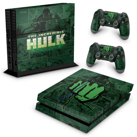 Skin Anti-Rage PS4 Fat - Hulk Comics