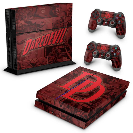 Skin Anti-Rage PS4 Fat - Daredevil Demolidor Comics