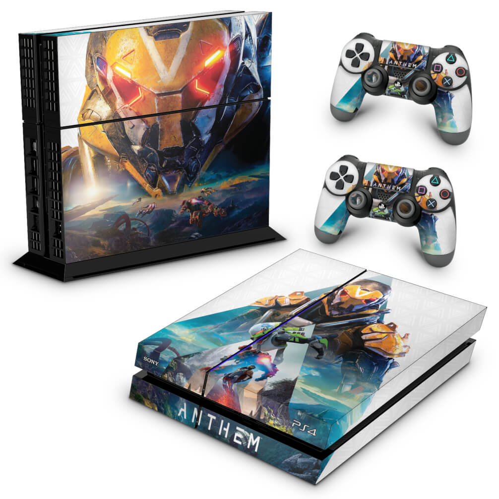 Skin Anti-Rage PS4 Fat - Anthem - Pop Arte Skins