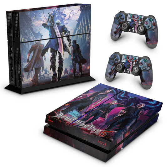 Skin Anti-Rage PS4 Fat - Devil May Cry 5
