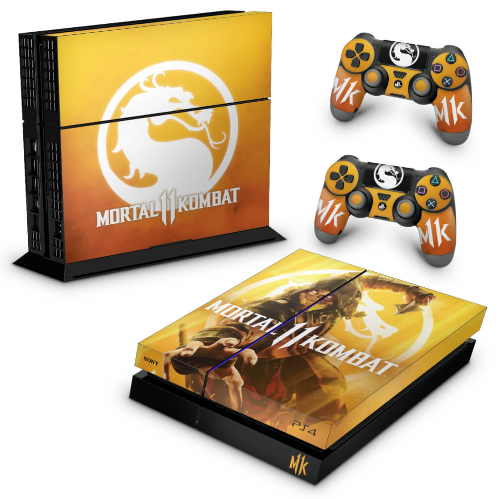Skin Anti-Rage PS4 Fat - Mortal Kombat 11 - Pop Arte Skins