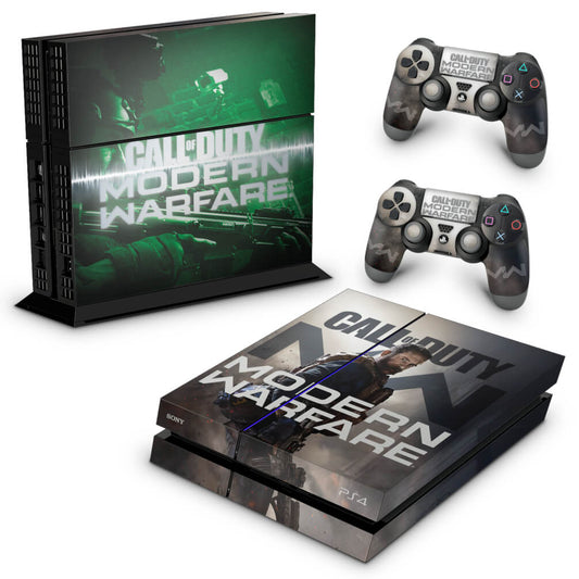 Skin Anti-Rage PS4 Fat - Call Of Duty Modern Warfare