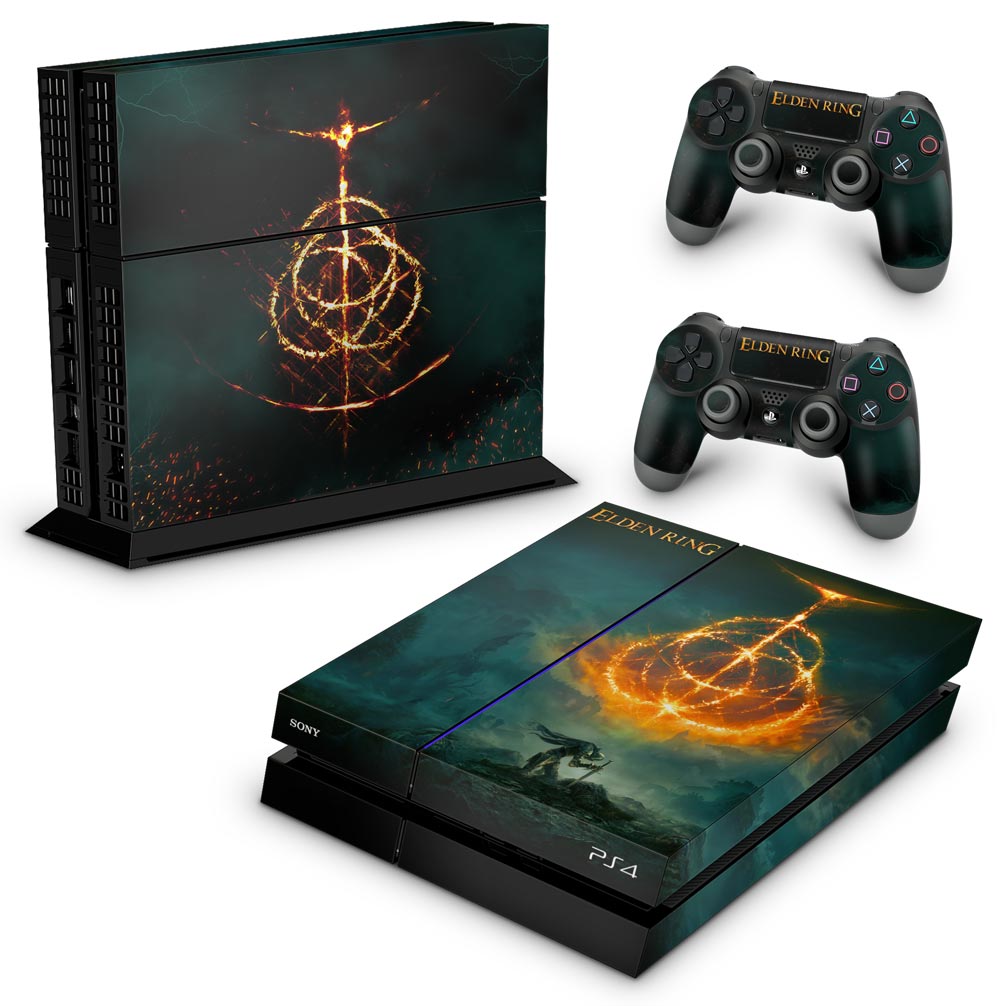 Skin Anti-Rage PS4 Fat - Elden Ring - Pop Arte Skins