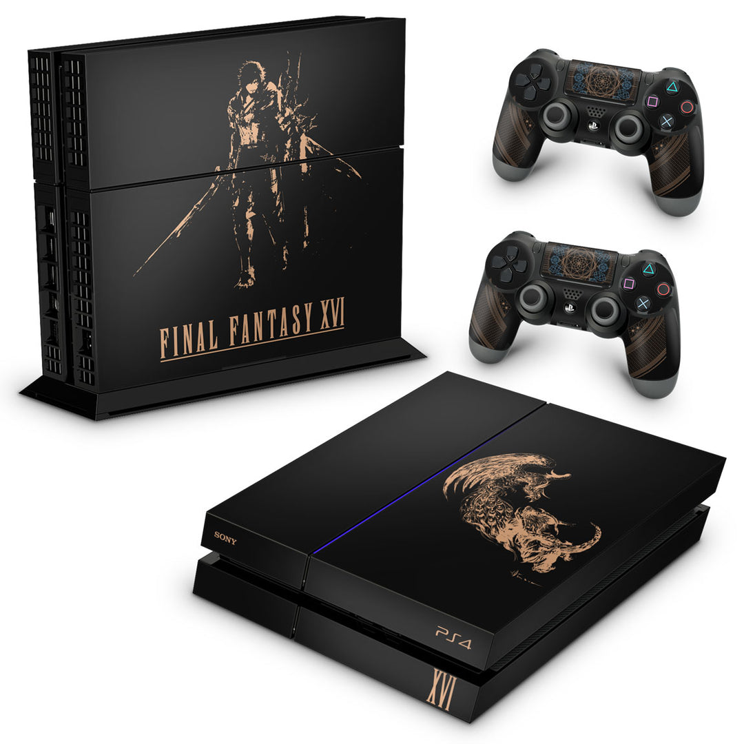 Skin Anti-Rage PS4 Fat - Final Fantasy XVI Edition - Pop Arte Skins
