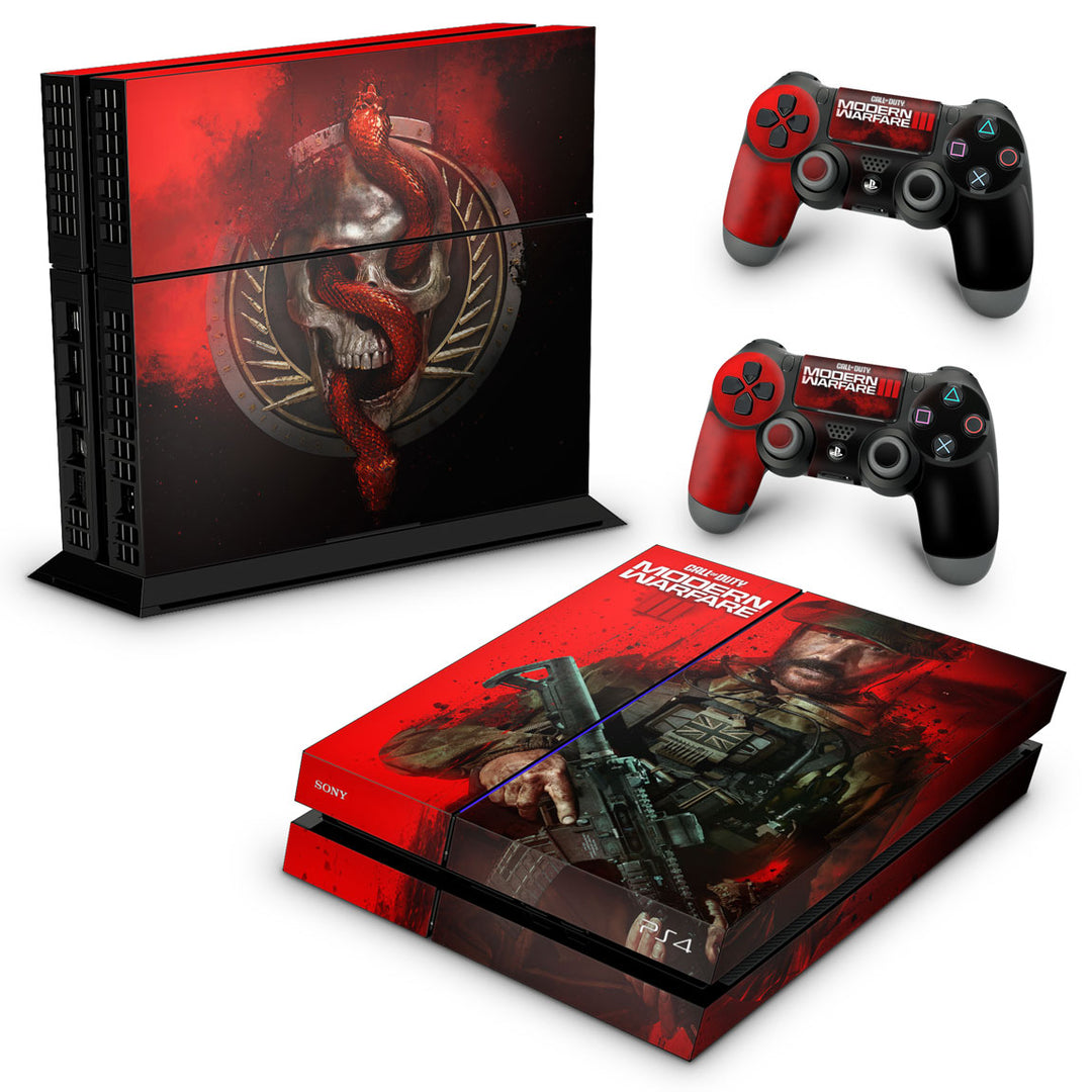 Skin Anti-Rage PS4 Fat - Call Of Duty Modern Warfare III - Pop Arte Skins