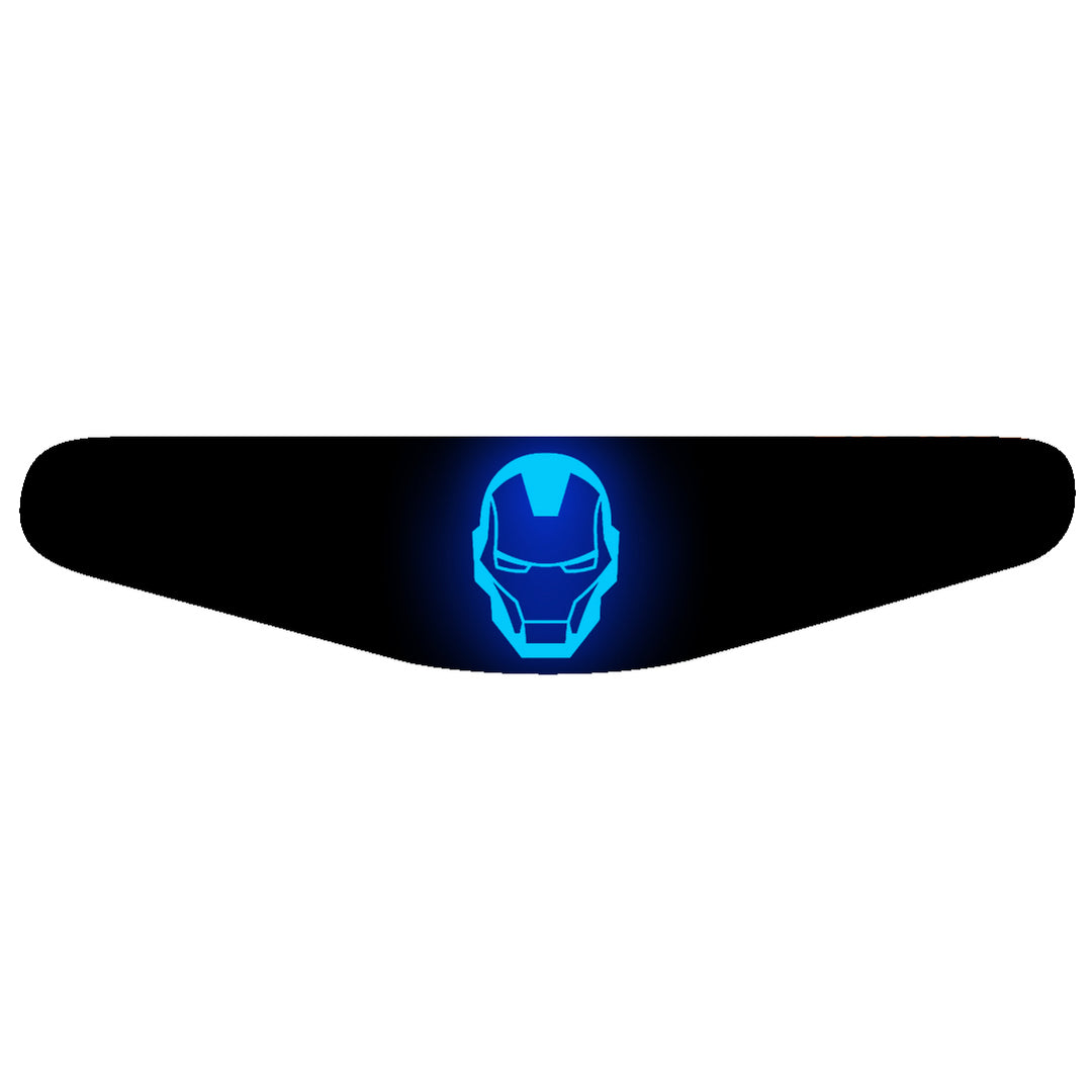 PS4 Light Bar - Homem De Ferro Comics - Pop Arte Skins - foto 2